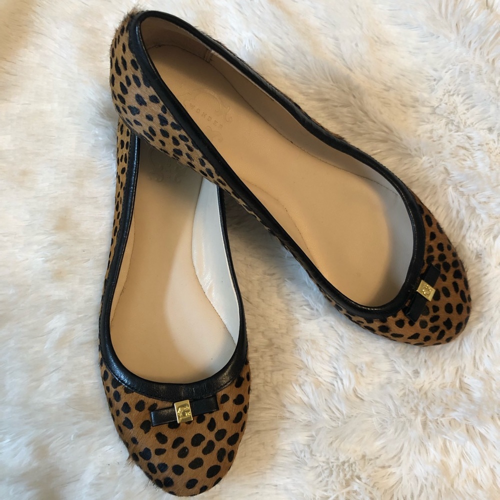 NWOB C. Wonder Calf Hair Flats - Picture 2 of 5